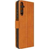 AVIZAR Preklopna torbica denarnica za Samsung Galaxy A05s, podpora za video - Camel, (20918150) Cene