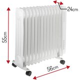  Uljni radijator AD 7818, 13 rebara, 2500W | Eponuda.ba