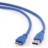 Gembird CCP-mUSB3-AMBM-0.5M USB cable USB 3.2 Gen 1 (3.1 Gen 1) USB A Micro-USB B Blue Cijene