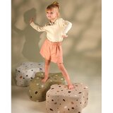 Wigiwama Svetlo rjav otroški tabure iz tkanine bouclé/iz šenilje Terrazzo Cloud – | Shoptok.si