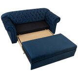 MID.YOU Zofa S Posteljno Funkcijo Cupido, Temno Modra | Shoptok.si