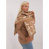 Wool Fashion Italia Scarf-AT-SZ-23158.32-camel | Shoptok.si