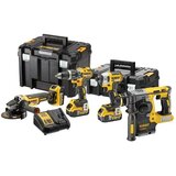 Dewalt komplet alata od 4 komada 18 v, baterije 3x 5,0 ah | shoptok.hr