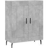 Maison Chic Komoda - Predalnik betonsko siva 69,5x34x90 cm inženirski les, (21722520) Cene