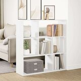 vidaXL Sobna pregrada / regal za knjige bijeli 102x29x103,5 cm drveni | shoptok.hr