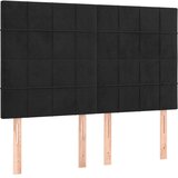  Okvir za krevet bez madraca crni 140x200 cm baršunasti | shoptok.hr