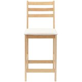  Trpezarijske stolice 2 pcs Prirodna 40 x 47,5 x 99,5 cm | shoptok.hr