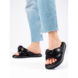 SHELOVET Women's Black Slippers Cijene