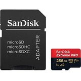 Sandisk Extreme PRO microSDXC 256GB + SD Adapter do 200MB/s/140MB/s A2 C10 V30 UHS-I U3 - SDSQXCD-256G-GN6MA Cene