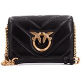 Pinko Ročne torbice LOVE ONE MINI DC SHEEP NAPPA 100074 A0GK Črna | Shoptok.si