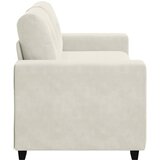  Dvosjed krem boje baršuna 180x77x82 cm | Shoptok.si