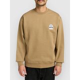 Rvca Palm Crest Crew Pulover iz flisa coyote | Shoptok.si