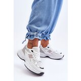 Kesi Fashionable Women's Sports Shoes with Mesh Venice White | Shoptok.si