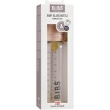 Bibs Baby Glass Bottle 225 ml steklenička za dojenčke Blush 225 ml | Shoptok.si