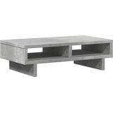  Stalak za monitor siva boja betona 50x27x15 cm drveni | shoptok.hr