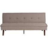 Ixia Sivo-bež sklopiva sofa od šenila 181 cm – Cijene
