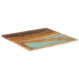  Četvrtasta stolna ploča 70x70 cm 15 - 16 mm od obnovljenog drva | shoptok.hr