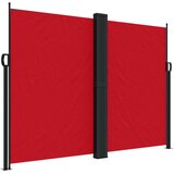 vidaXL Zložljiva stranska tenda rdeča 180x600 cm | Shoptok.si