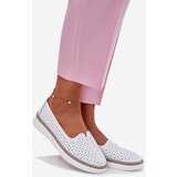 EVENTO Leather Women's Oxford Shoes White Liaruna | ePonuda.com