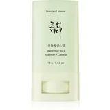Matte Sun Stick Mugwort + Camelia krema za sončenje v paličici SPF 50+ 18 g