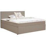 P & B POSTELJA Z VZMETNICO 180 cm x 200 cm , tekstil peščene barve | Shoptok.si
