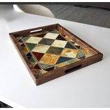 Aberto Design Poslužavnik REF034 48 x 38 x 4 cm, Šareni | ePonuda.com