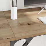  Računalni stol s ladicama Umjetnički hrast 131 x 48 x 75 cm | Eponuda.com