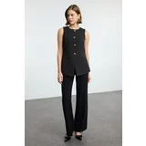 Trendyol Black Regular Woven Vest