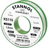 Stannol KS115 spajkalna žica\, neosvinčena tuljava Sn99\,3Cu0\,7 100 g 1.5 mm Neosvinčena žica za spajkanje KS115 SN99Cu1 100 g 1.5 mm, (20428527) Cene