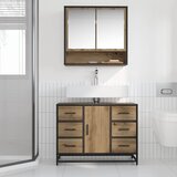  Kupaonski ormar s ladicama Umjetnički hrast 80 x 33 x 60 cm | shoptok.hr