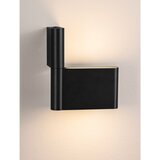 Nova Luce Mat crna LED zidna lampa aluminijska sa savitljivom konstrukcijom Flusso – | shoptok.hr