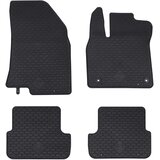  Auto tepih 4 pcs Crna Pogodno za SANDERO 2020- Guma | shoptok.hr