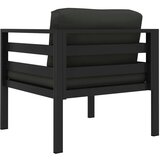 SOFA za jednu osobu s jastucima aluminijska antracit | shoptok.hr
