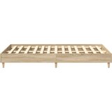  Krevetna konstrukcija Sonoma 137 x 190 cm Konstruirano drvo | shoptok.hr