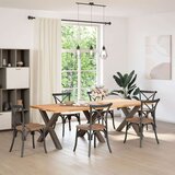  Noge jedilne mize v obliki črke X 3 kosa 90x(72-73) cm jeklo, (21828589) | Shoptok.si