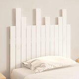  Zidno uzglavlje bijelo 82,5x3x80 cm od masivne borovine | shoptok.hr