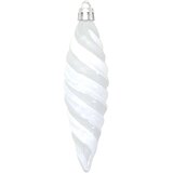  Božićna spirala u obliku kugle 40 pcs Bijelo Plastika | shoptok.hr