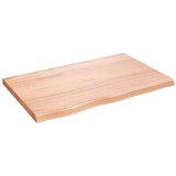  Kupaonska radna ploča svjetlosmeđa 80x50x4 cm tretirano drvo | shoptok.hr