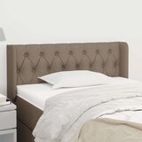  Vzglavje z ušesi taupe 103x16x78/88 cm blago, (20954467) Cene