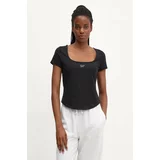 Reebok Classic Kratka majica Wardrobe Essentials ženska, črna barva, 100075530