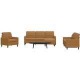  4-dijelni set sofa s jastucima smeđi baršunasti | shoptok.hr