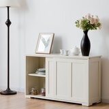 Pohištvo Omarica z drsnimi vrati, bež, dim. 106,5 x 33 x 60 cm | Shoptok.si