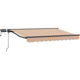  Ručni okvir tende s LED-ima Plava i Narančasta 3 5 x 2 5 m - Plava i narančasta Antracit 3 5 x 2 5 m | shoptok.hr