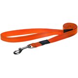 Rogz classic povodac za pse sa reflektujućim šavom xl — 25 mm / 1.2 m narandžasta | Eponuda.com