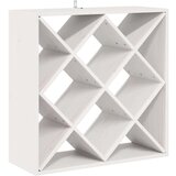  Stalak za vino 2 pcs Bijelo 62 x 25 x 62 cm Čvrsto borovo drvo | shoptok.hr