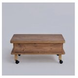Hanah home Stol za dnevni boravak Dy Adt 90x40x60 cm, Smeđa | Eponuda.ba
