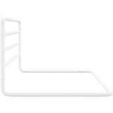 vidaXL posteljno varovalo za malčke belo (76-137)x55 cm železo | Shoptok.si