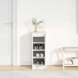 vidaXL Ormarić za cipele bijeli 29,5x34x76 cm od konstruiranog drva | shoptok.hr