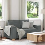  Dvosjed Sofa Tamno siva 160x78x84 cm Tkanina | Eponuda.com