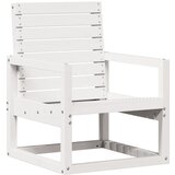 Maison Chic Vrtni Stoli - Stol za vrt bel 57,5x63x76 cm trdna borovina JS636, (21878564) Cene